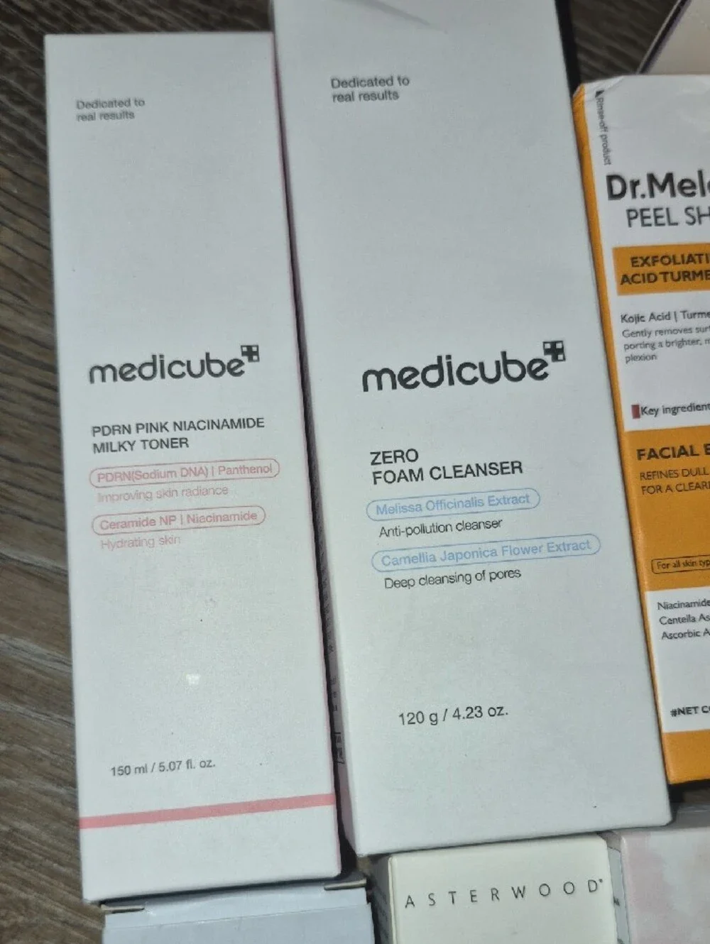 Medicube & Dr.Melaxin, Quitch, Skin 1004, Asterwood Skincare Set
